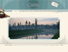 Tablet Screenshot of albergoallacampana.com